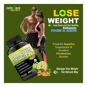 Garcinia Cambogia with Herbal extract for Weight Management  |120 Capsules