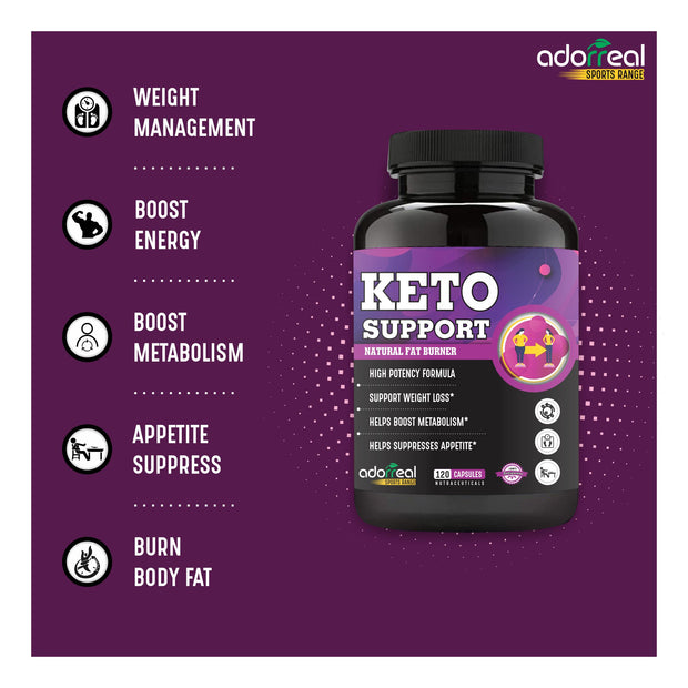 KETO Support ketogenic FAT Burner, Weight Loss -120 Capsules