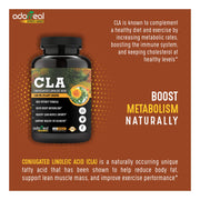 CLA Conjugated Linoleic Acid (CLA Fat Burner) 600mg |120 Capsules