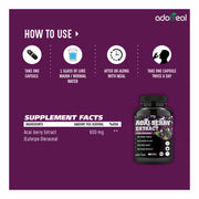 Acai Berry Extract for Healthy Skin and Antioxidants-120 Capsules