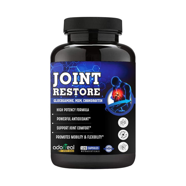 Joint Restore Glucosamine Chondroitin & MSM for Cartilage Support Extra Strength | 120 Capsules