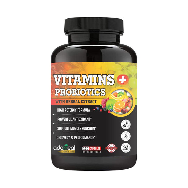 Multivitamins,Mineral And Probiotics for Healthy Lifestyle -120 capsules