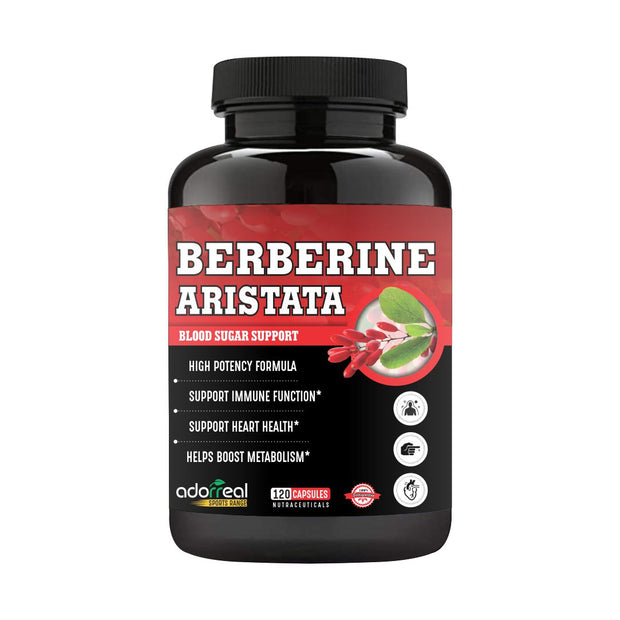 Berberine Aristata | Sugar Management| 600mg- 120 Veg Capsules