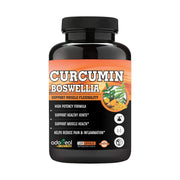 Curcumin longa with Bosewellia, ginger & Black Pepper | 120 Capsules