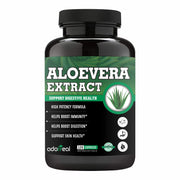 Aloevera Extract for Healthy Skin & Hair, Improves Digestion, Strengthens Immunity-120 Capsules